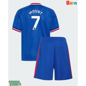 Manchester United Mason Mount #7 Replika Babytøj Udebanesæt Børn 2026-27 Kortærmet (+ Korte bukser)